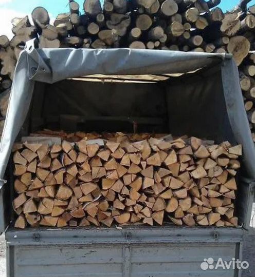 Дрова березовые колотые с доставкой