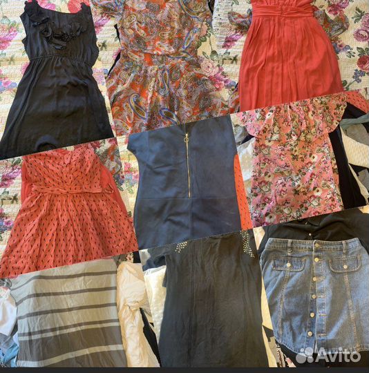 Большой пакет женских вещей 48-52