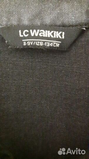 Детская джинсовая рубашка LC waikiki (новая)