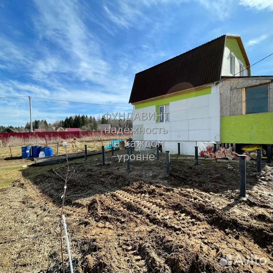 Винтовые сваи под ключ