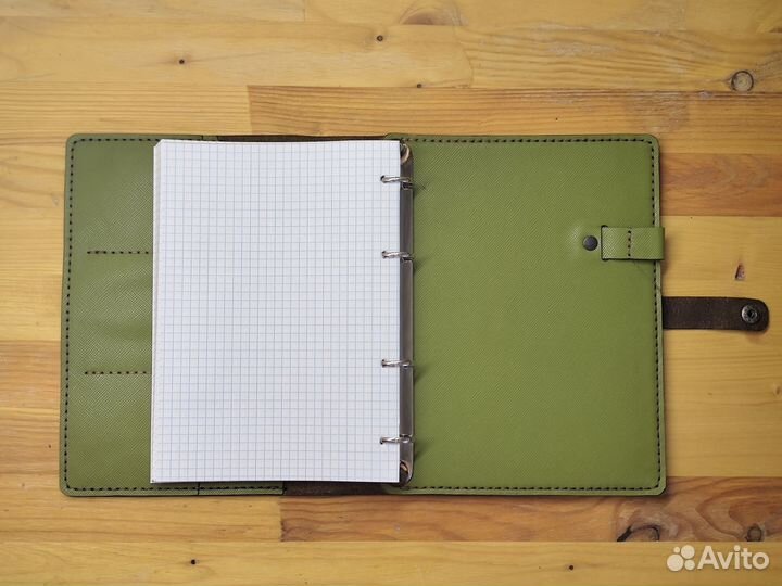 Кожаный ежедневник ручной работы