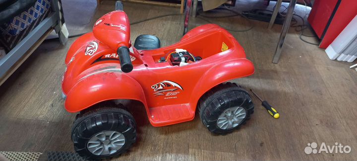 Детский мини квадроцикл с аккумулятором