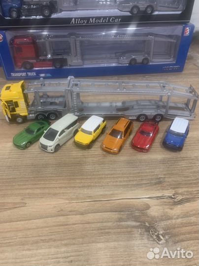 1/50 автовоз с полуприцепом