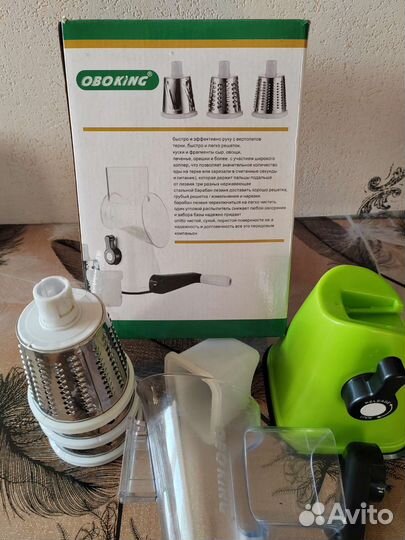 Измельчитель настольная барабан тёрка овощерезка