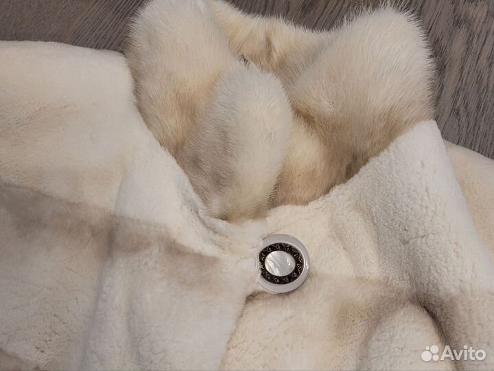 Шуба кролик бобрик 42-44