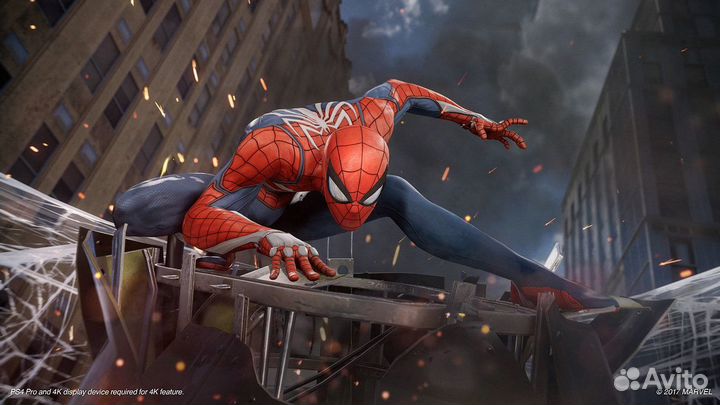 Marvel Человек-паук Spider Man 2018 PS4 рус. б\у