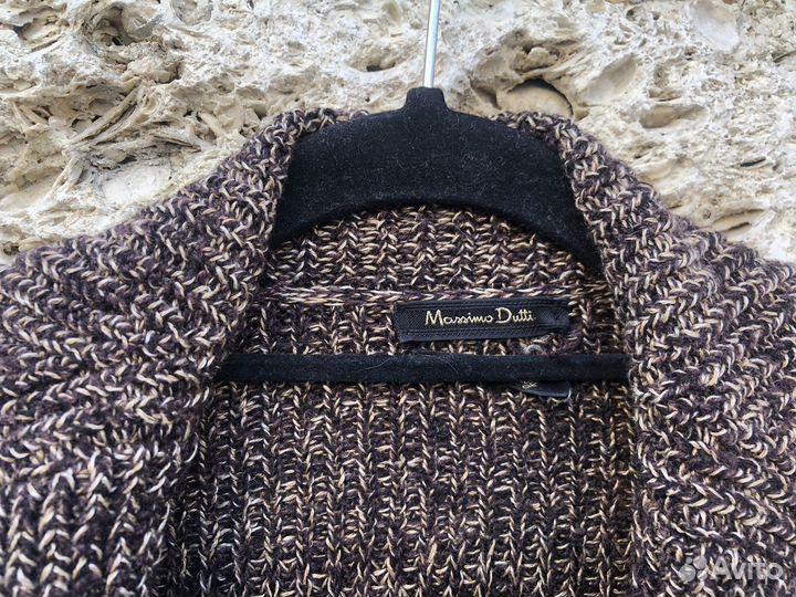 Кардиган шерстяной massimo dutti