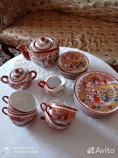 Чайный старый сервиз