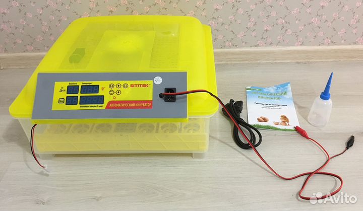 Инкубатор микроконтроллерный HHD48 полный автомат