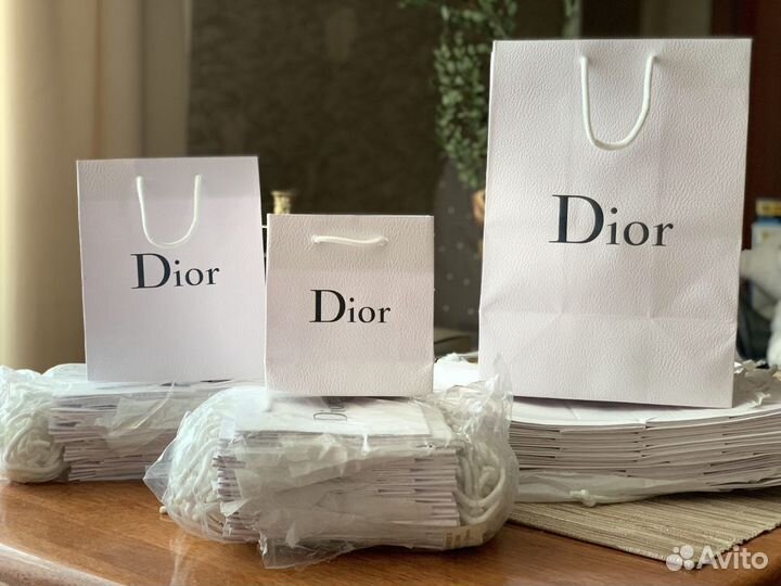 Брендовые пакеты dior