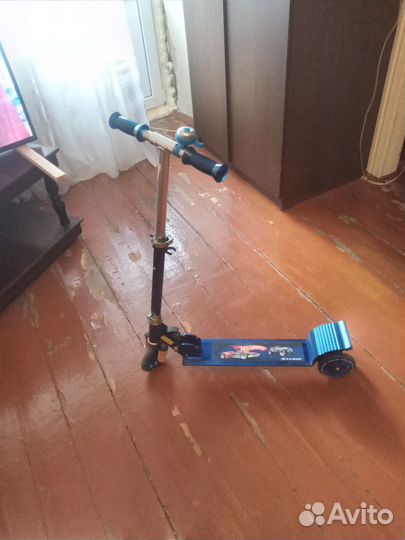 Самокат детский трехколесный бу