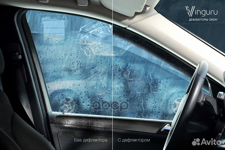 Дефлекторы окон Vinguru Mitsubishi L200 IV