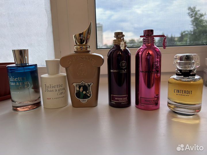 Парфюм на распив Bois, Delina, Lira, Chanel и др