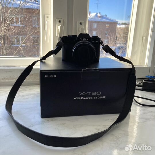 Fujifilm X-T30 Kit 18-55mm F2.8-4 R LM OIS Black