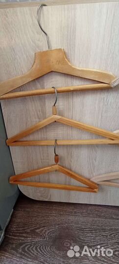 Вешалки плечики СССР дерево