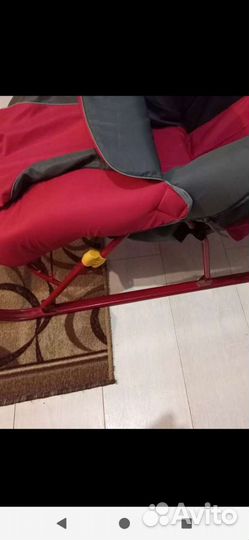 Детские санки коляска ника