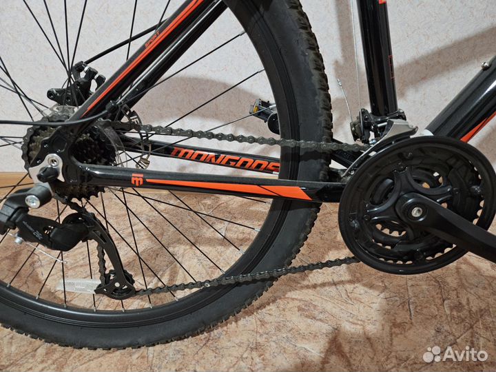 Велосипед mongoose 27.5 горный взрослый