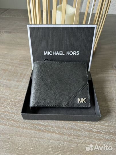 Michael Kors новый мужской кошелек оригинал