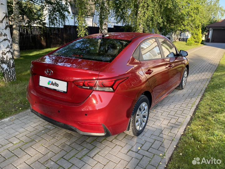 Hyundai Solaris 1.6 AT, 2018, 56 000 км