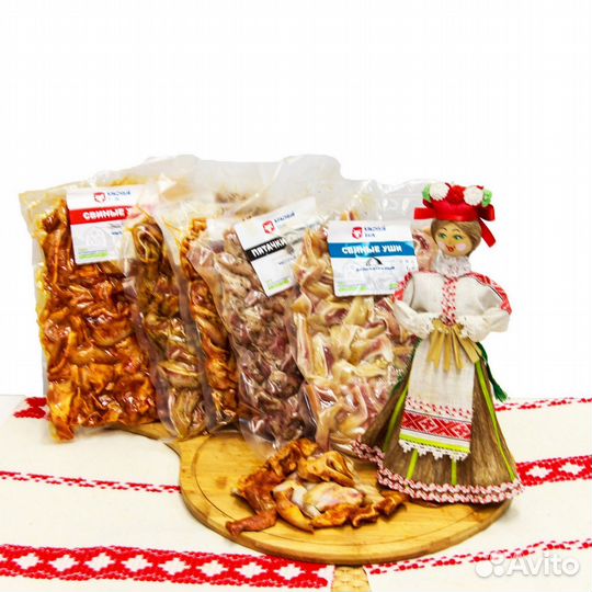 Свиные уши/Белорусские продукты/Доставка Москва