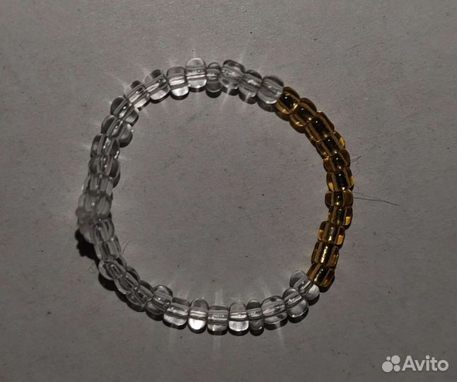 Кольцо из бисера