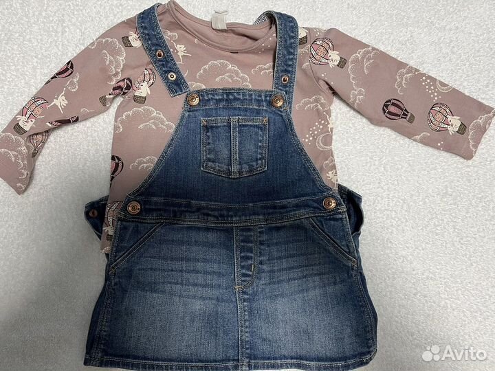 Вещи hm на девочку 80-86