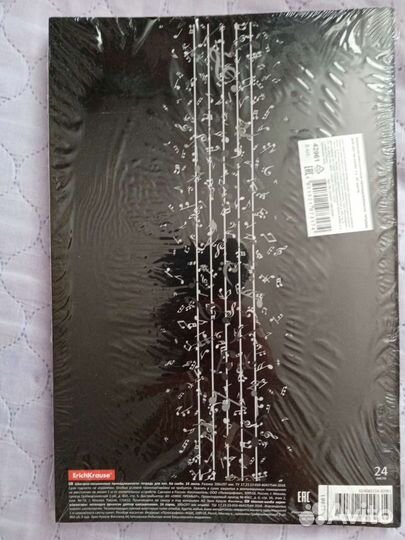 Новые тетради для нот, 24л. ErichKrause