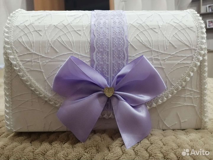 Свадебный сундучок для денег