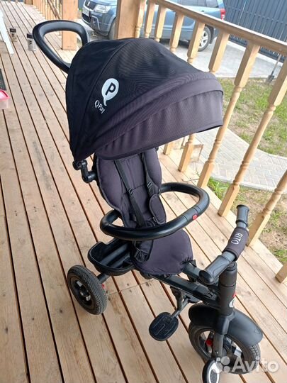 Велосипед коляска с ручкой складной