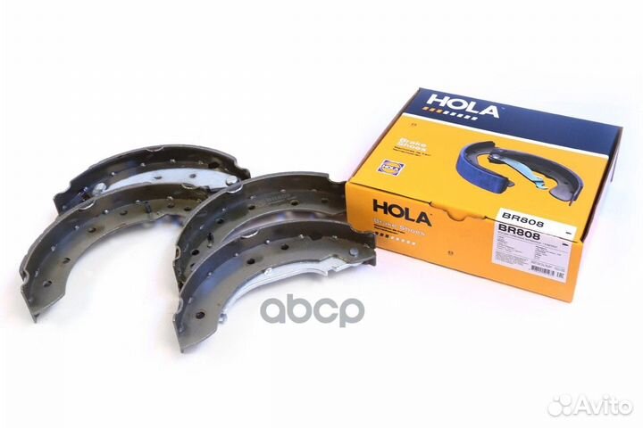 Тормозные колодки барабанные (203x38) задние