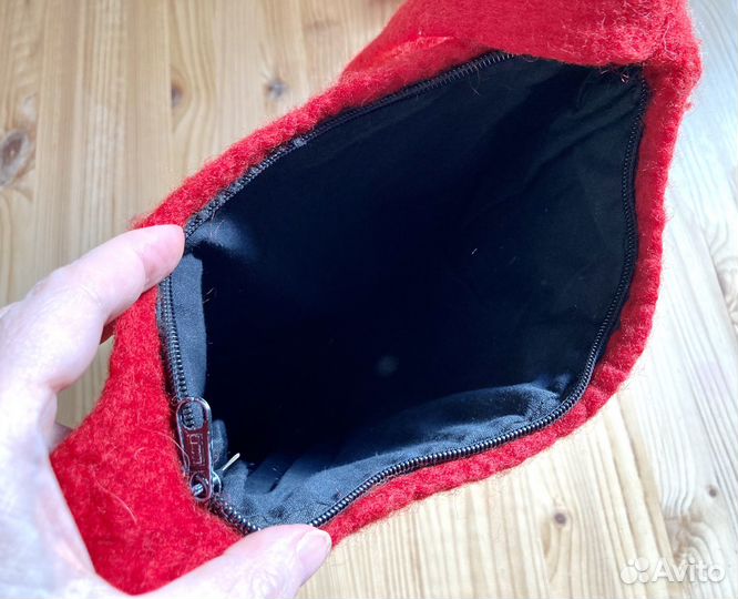 Cумка валяная шерстяная