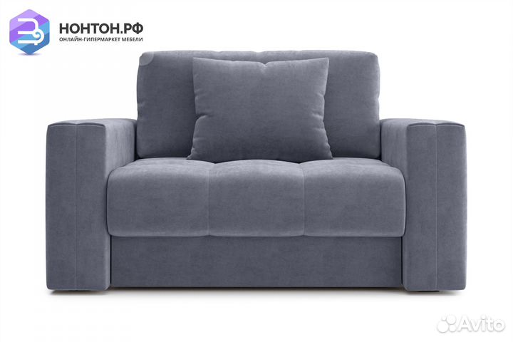 Кресло тик-так Монарх темно-серое