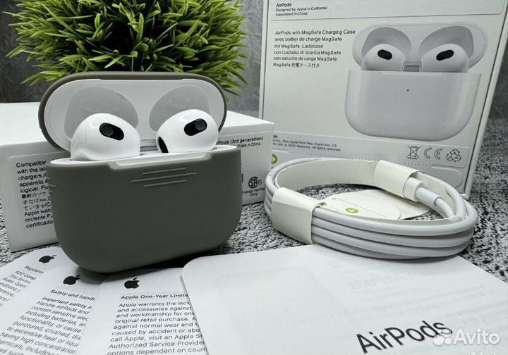 Airpods 3 Premium (Чехол в подарок )