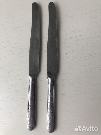 Столовые ложки, ножи, вилки СССР