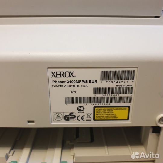 Лазерный Принтер Мфу xerox 3100MFP/S EUR
