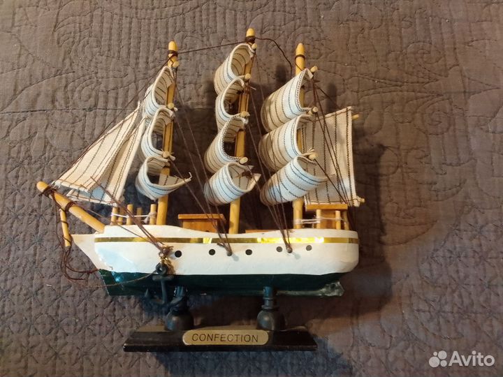 Макет парусного корабля Confection 13 на 15 см