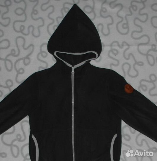 Кофта флисовая с капюшоном Zukka, 116-122 см