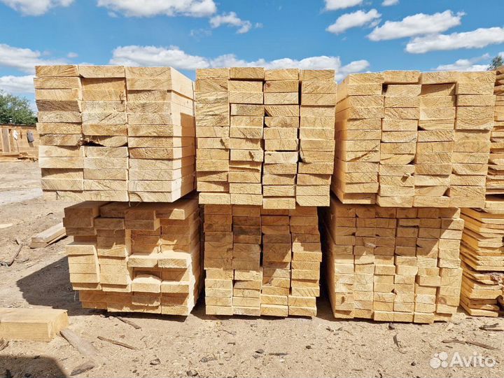 Доска обрезная 25х150 Честная цена