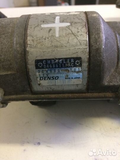 Стартер Dodge Caravan/Chrysler Voyager с 2000 года