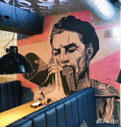 Роспись Стен. Граффити. Художник