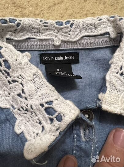 Платье джинсовое