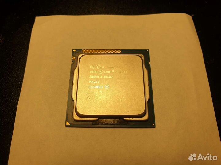 Процессор intel core i3 3240