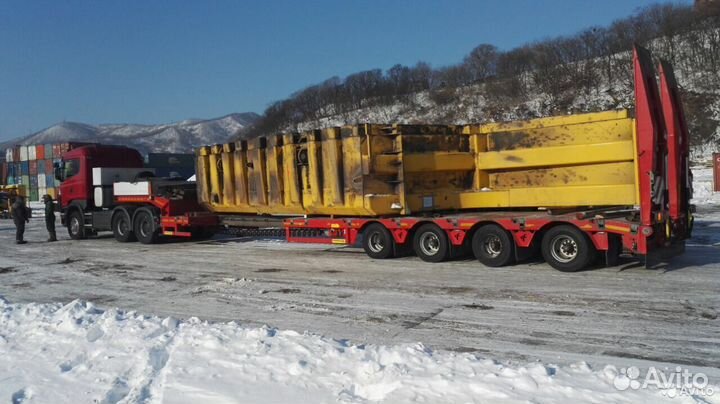 Перевозка негабаритных грузов. Услуги трала