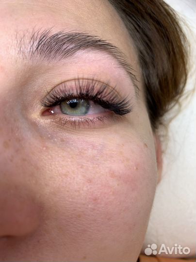 Наращивание ресниц на дому