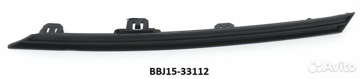 Молдинг решётки радиатора toyota RAV4 A5 18- RH ве