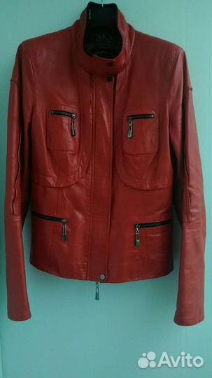 Куртка кожаная