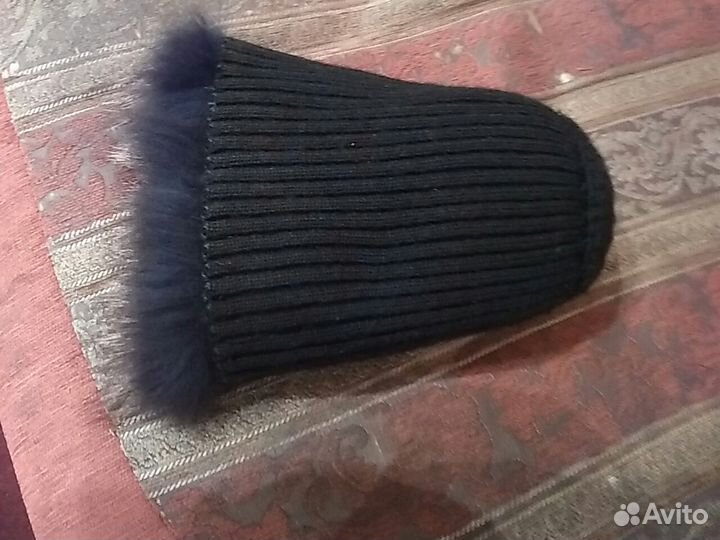 Женская шапка резинка