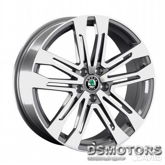 Диски Skoda SK210 8/19 5x112 ET43 d57.1 GMF