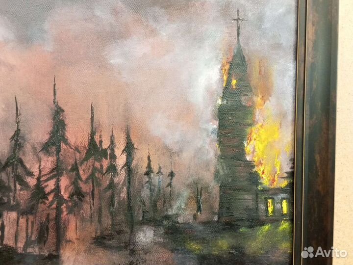 Картина маслом на холсте