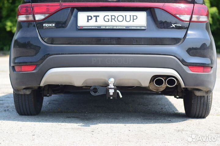 Фаркоп Kia Rio IV X-Line. С сертификатом